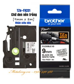 Nhãn TZe 9mm | ⓿❾❼❼❹❼❽❹❻❻ | METAKING