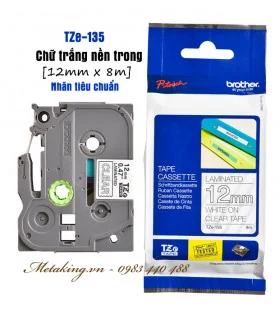 Brother TZe-731, Khổ 12mm, Dài 8m, Black On Green, Chống Thấm Nước | ⓿❾❼❼❹❼❽❹❻❻ | METAKING