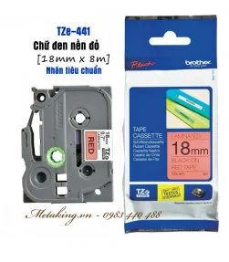 Nhãn TZe 18mm | ⓿❾❼❼❹❼❽❹❻❻ | METAKING