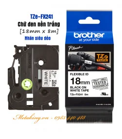 Nhãn TZe 18mm | ⓿❾❼❼❹❼❽❹❻❻ | METAKING