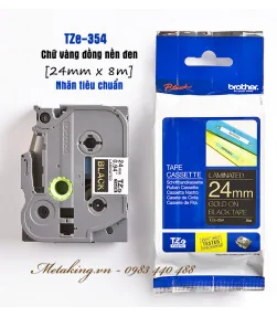 Nhãn TZe 24mm | ⓿❾❼❼❹❼❽❹❻❻ | METAKING