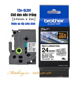 Nhãn TZe 24mm | ⓿❾❼❼❹❼❽❹❻❻ | METAKING