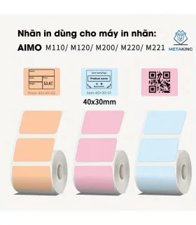 Nhãn Đa Năng 40 X 30mm màu xanh, KT-4030-230BU | ⓿❽❻❽❺⓿❺⓿❺❻ | metaking.vn