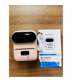 Máy in nhãn di động M110, Bluetooth, in qua app, màu Trắng, Hồng, Đen | ⓿❽❻❽❺⓿❺⓿❺❻ | metaking.vn