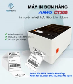 Máy in nhãn AIMO | ⓿❾❼❼❹❼❽❹❻❻ | METAKING