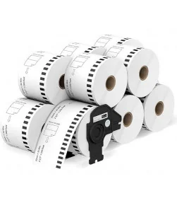 Giấy in nhãn EK-11204, 17mm x 54mm x 400 nhãn, tương thích DK-11204