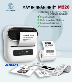 Máy in nhãn AIMO | ⓿❾❼❼❹❼❽❹❻❻ | METAKING