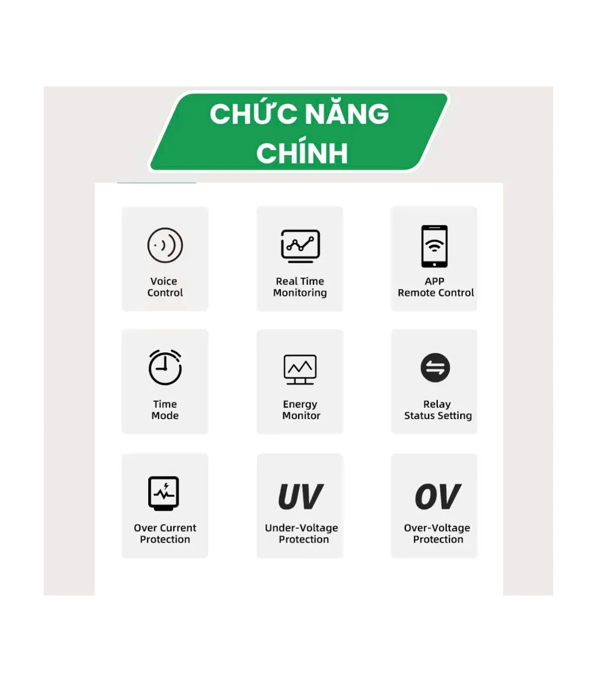 Cầu Dao Điện Thông Minh TUYA 63A 1P, đo điện năng tiêu thụ, điều khiển từ xa | ⓿❾❼❼❹❼❽❹❻❻ | METAKING