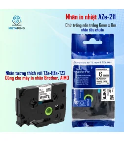 Nhãn Hze 6mm | ⓿❾❼❼❹❼❽❹❻❻ | METAKING