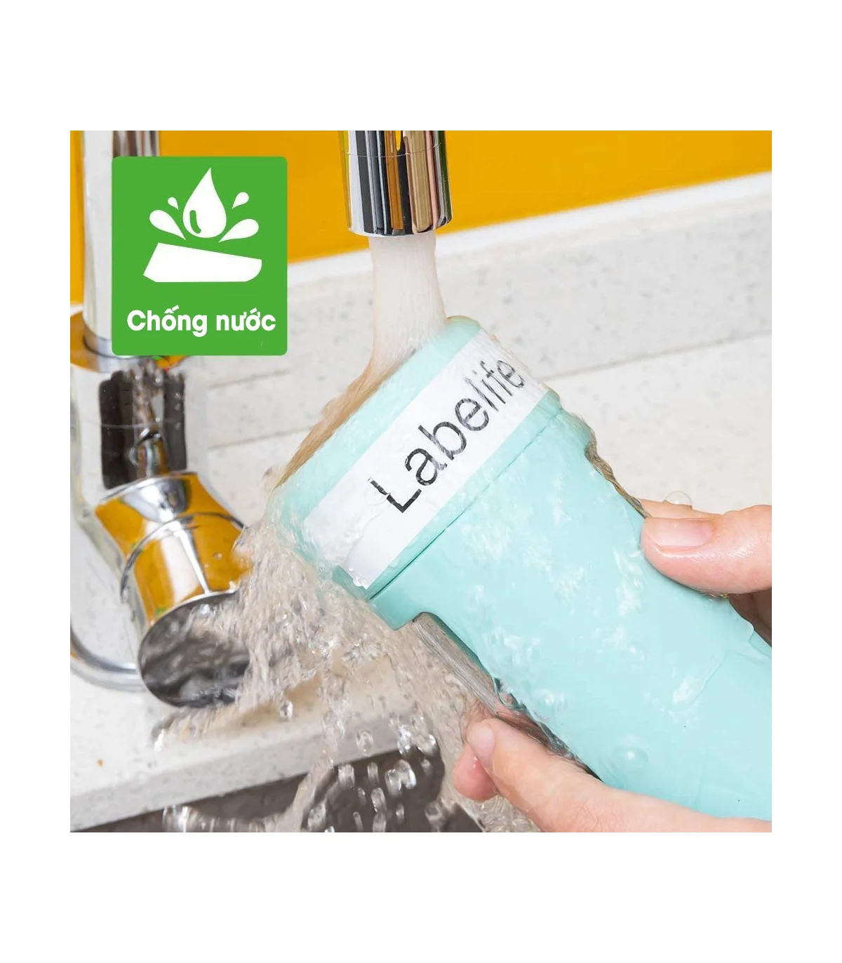 Nhãn In AZe-251 [24mm X 8m, Chữ đen trên nền trắng] | ⓿❾❼❼❹❼❽❹❻❻ | METAKING