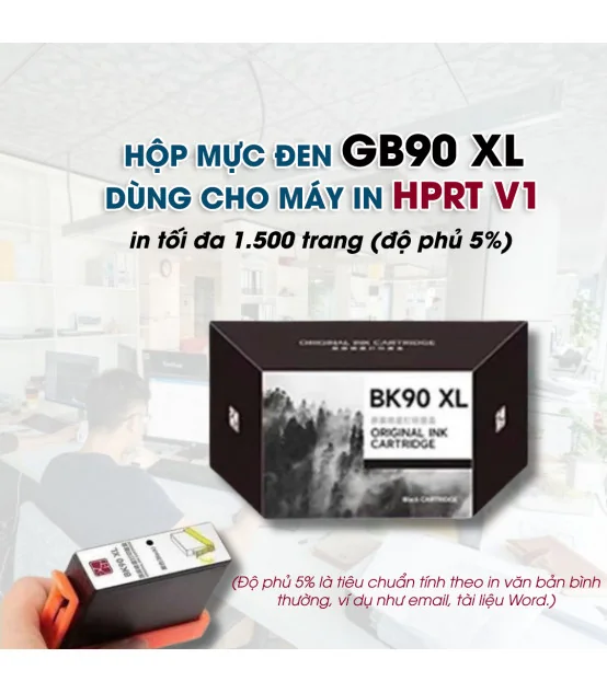 Mực In Dùng Cho Máy In HPRT V1 | ⓿❾❼❼❹❼❽❹❻❻ | METAKING