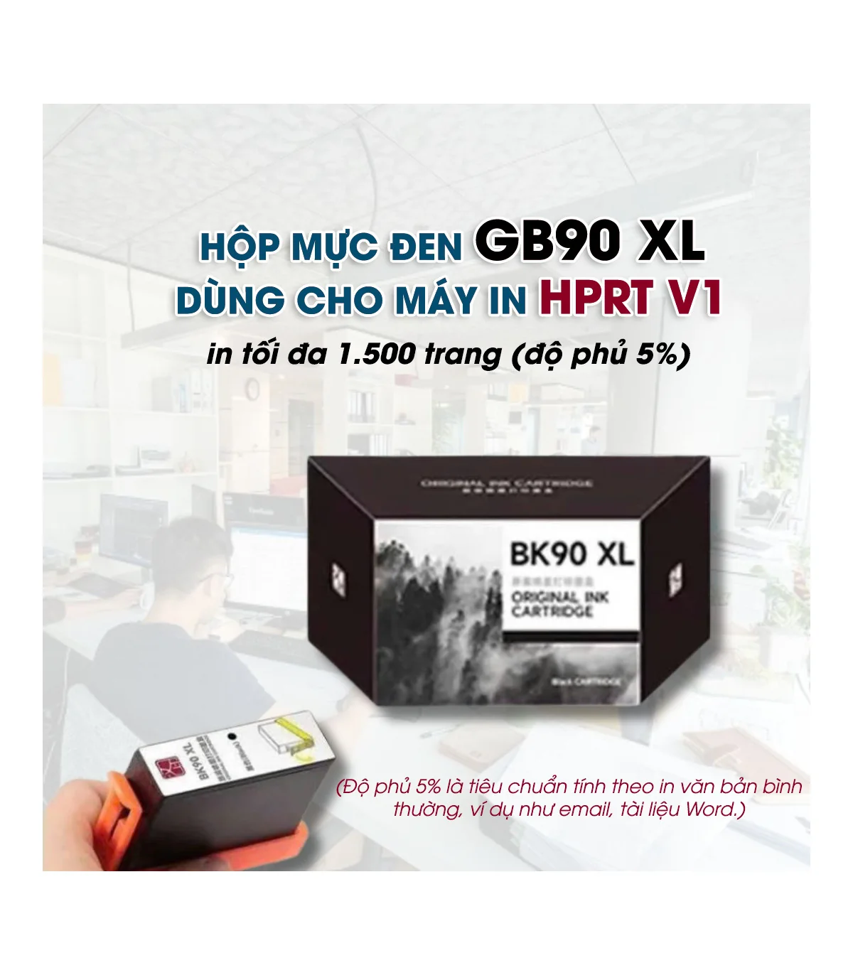 Mực In Dùng Cho Máy In HPRT V1 | ⓿❾❼❼❹❼❽❹❻❻ | METAKING