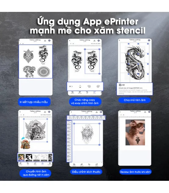 Máy Scan Hình Xăm M08ES (A4, USB, Bluetooth) | ⓿❾❼❼❹❼❽❹❻❻ | METAKING