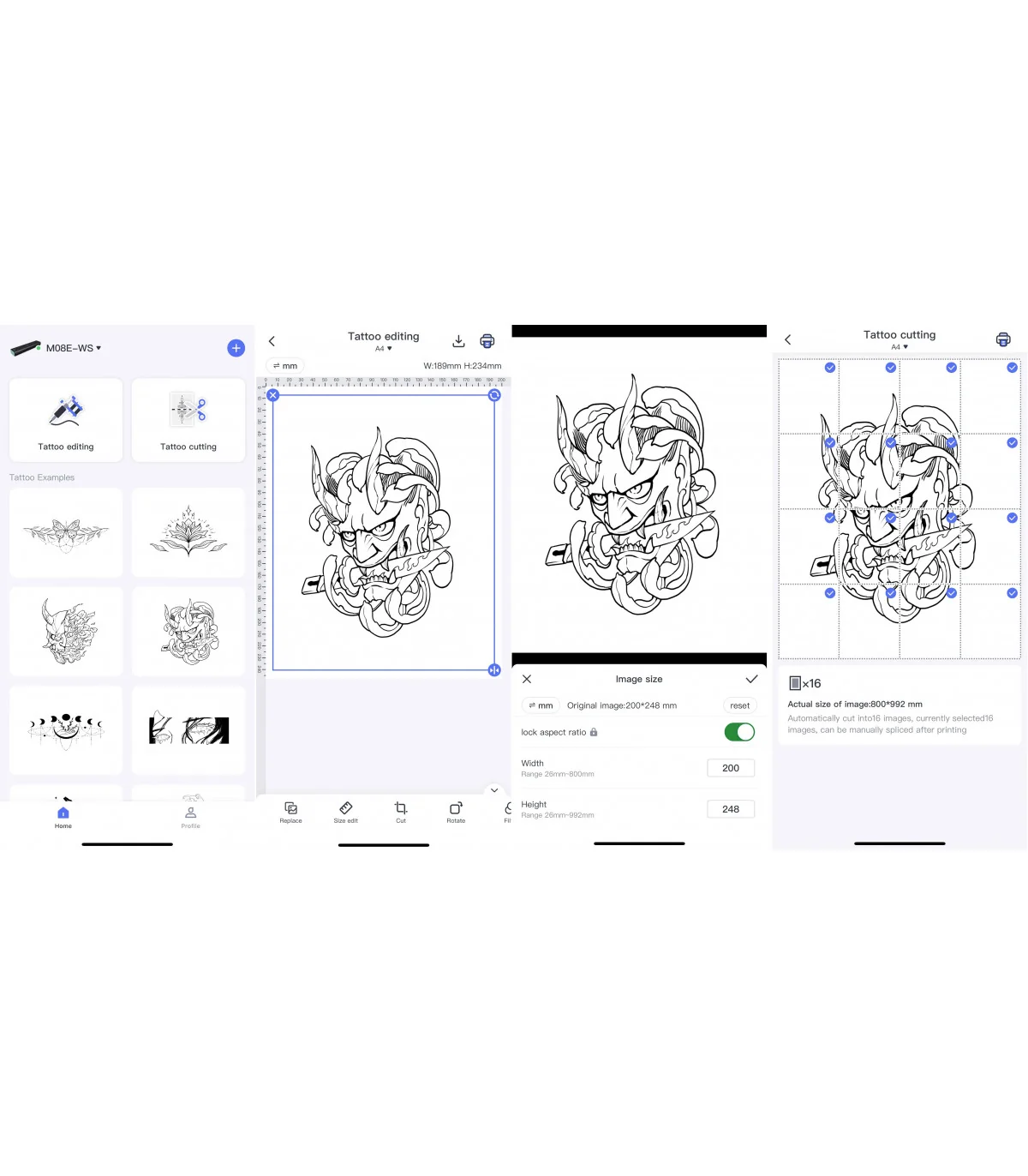 Máy Scan Hình Xăm M08ES (A4, USB, Bluetooth) | ⓿❾❼❼❹❼❽❹❻❻ | METAKING