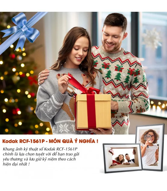 KODAK RCF-1561W Khung Ảnh Kỹ Thuật Số Thông Minh 15.6 inch – Người bạn đồng hành lưu giữ kỷ niệm | ⓿❾❼❼❹❼❽❹❻❻ | METAKING