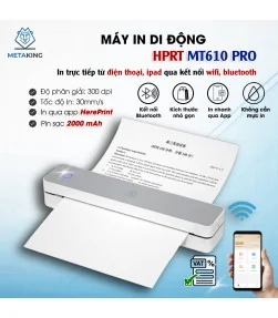 Máy in A4 Di Động HPRT MT610