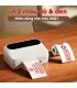 Nhãn Nhiệt KT-RM5080-100RB I Hai Màu Đỏ & Đen I Dùng Cho Máy M421 | ⓿❾❼❼❹❼❽❹❻❻ | METAKING