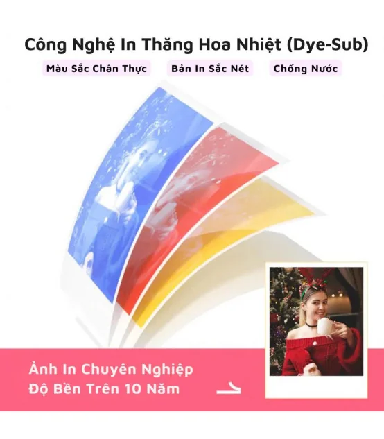 Giấy in ảnh cho máy HPRT CP4100 hộp 108 tờ/hộp | ⓿❾❼❼❹❼❽❹❻❻ | METAKING