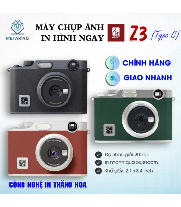 Máy Chụp Ảnh In Hình Ngay HPRT Z3 | ⓿❾❼❼❹❼❽❹❻❻ | METAKING