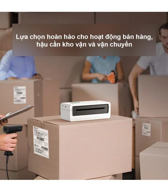 Máy In Đơn Hàng HPRT N43BT Khổ A6 A7 In Nhiệt Bluetooth | ⓿❾❼❼❹❼❽❹❻❻ | METAKING