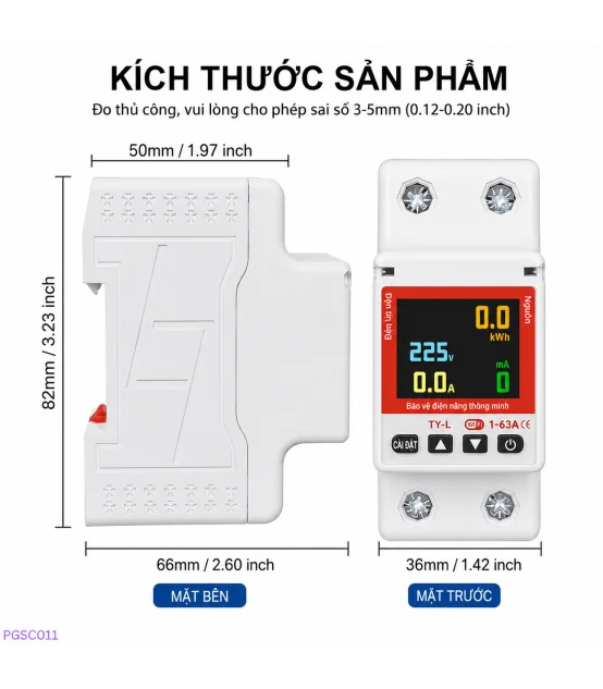 Công Tơ Điện Tử Thông Minh Wifi [ TUYA ], Chóng Rò Rỉ Điện, Đồng Hồ Đo Điện 63A, Điều Khiển Từ Xa | ⓿❾❼❼❹❼❽❹❻❻ | METAKING