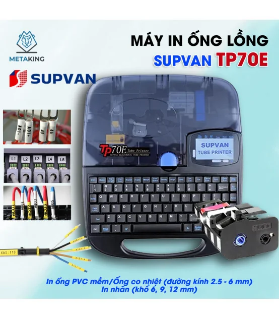 Máy in ống lồng SUPVAN TP70E | ⓿❾❼❼❹❼❽❹❻❻ | METAKING
