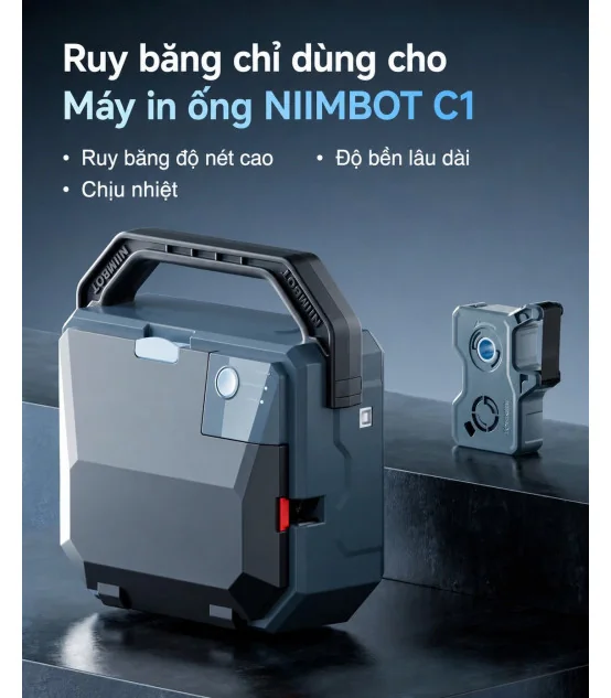 Máy In Nhãn Ống Lồng NIIMBOT C1 | ⓿❾❼❼❹❼❽❹❻❻ | METAKING