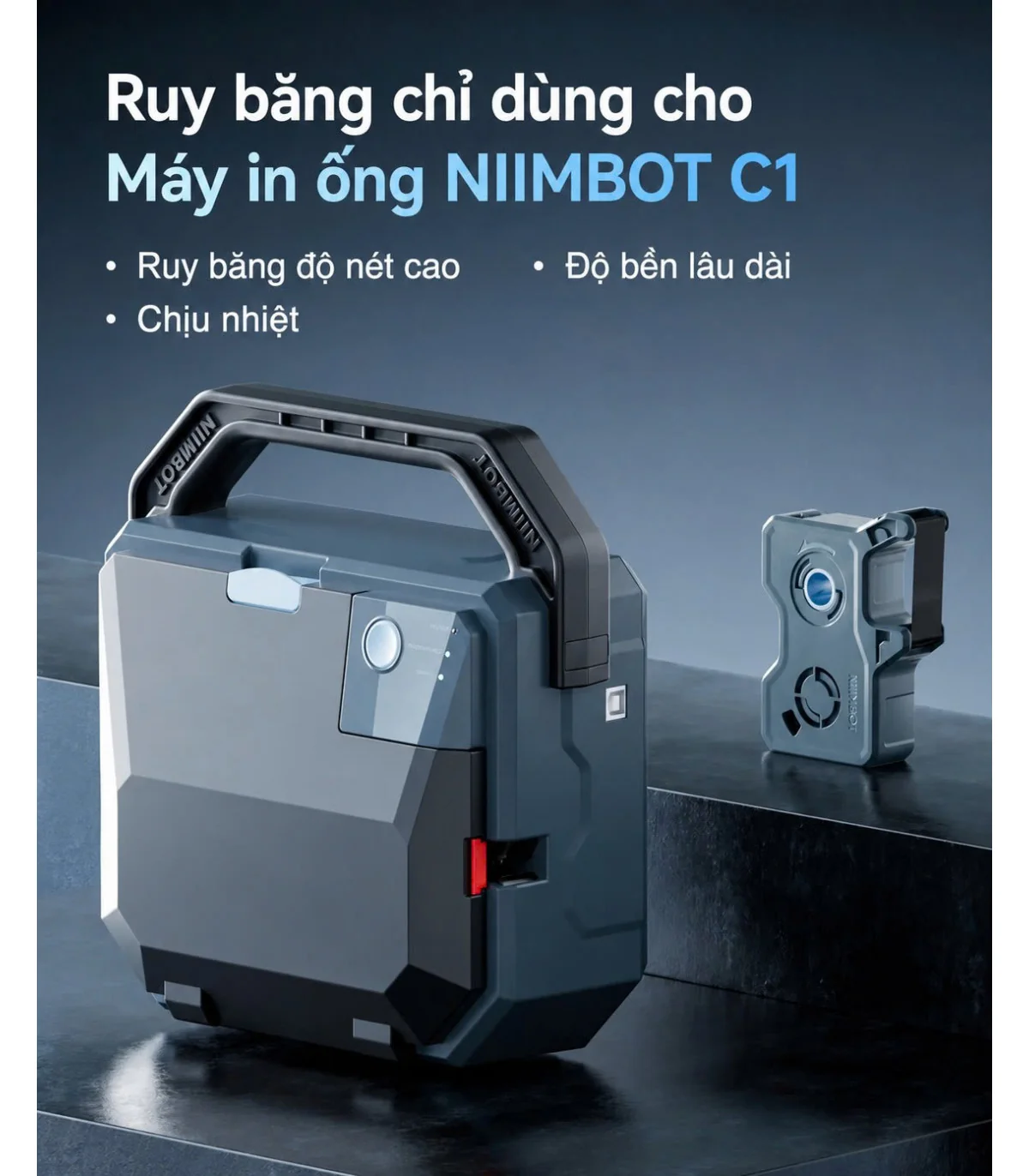 Máy In Ống Lồng Niimbot C1 - 300dpi HD | ⓿❾❼❼❹❼❽❹❻❻ | METAKING