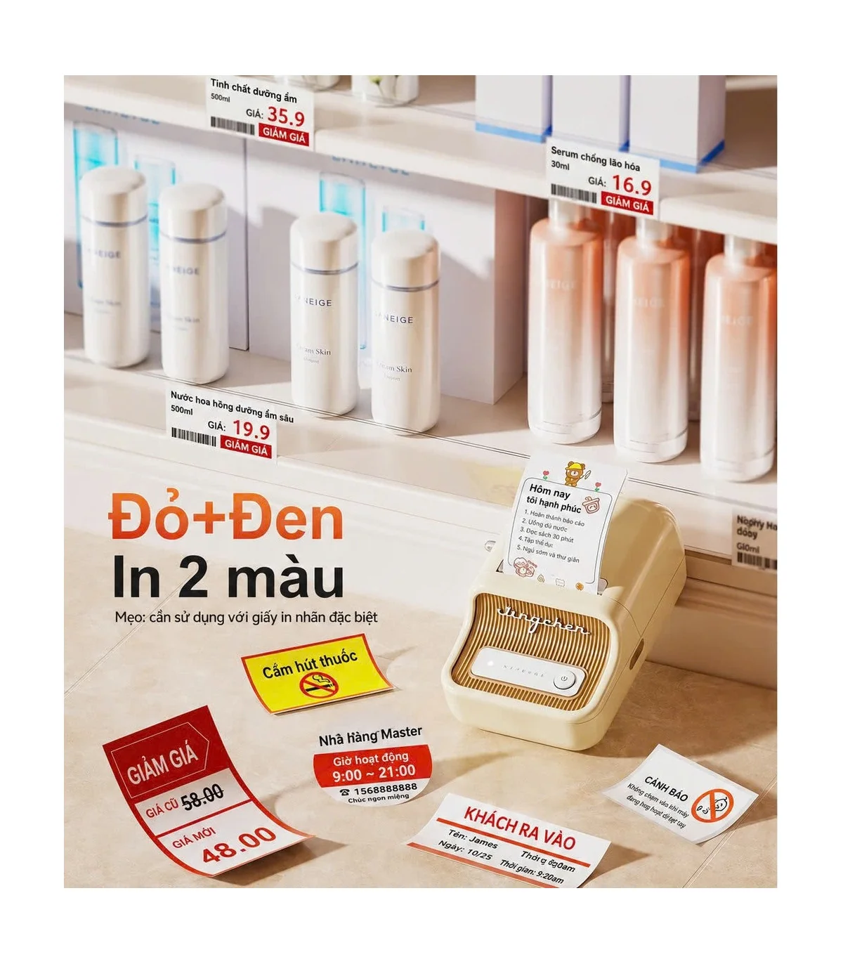 Máy in nhãn Niimbot B21 Pro – 300 Dpi | ⓿❾❼❼❹❼❽❹❻❻ | METAKING