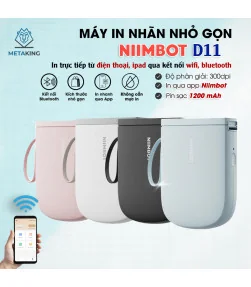 Máy in nhãn Niimbot | ⓿❾❼❼❹❼❽❹❻❻ | METAKING
