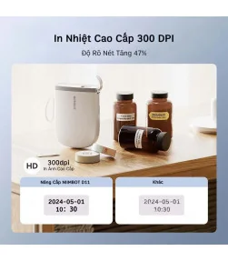 NIIMBOT D11_H - Máy in nhãn nhiệt Bluetooth