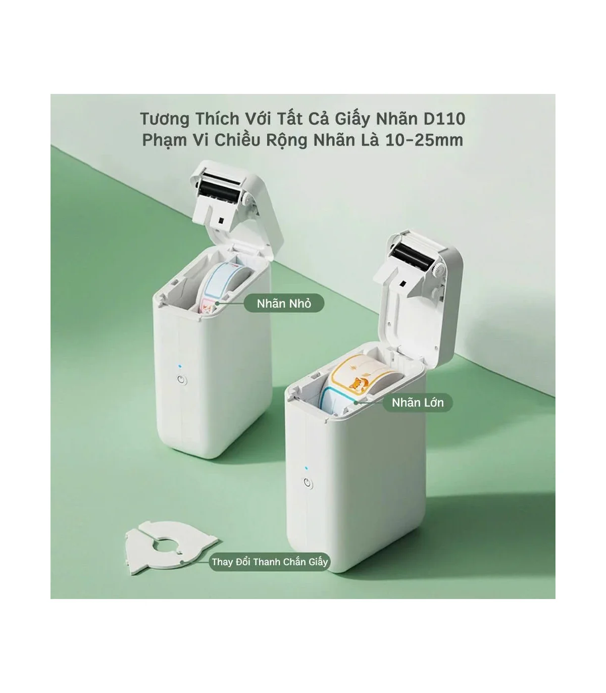 Máy in nhãn nhiệt Bluetooth NIIMBOT D101 | ⓿❾❼❼❹❼❽❹❻❻ | METAKING