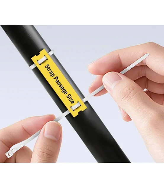 Thẻ Nhựa Supvan G15002E - Khổ 15mm × 60mm, 30 nhãn/cuộn (Màu vàng) | ⓿❾❼❼❹❼❽❹❻❻ | METAKING