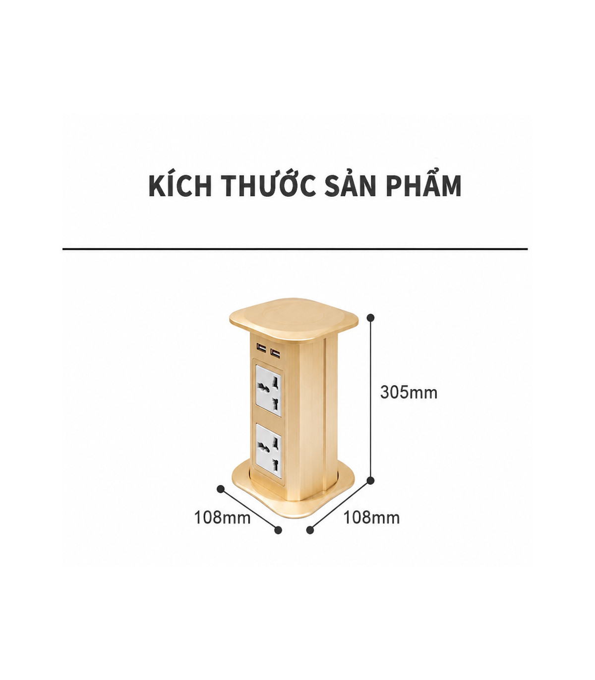 MK102EG Ổ Cắm Điện Âm Bàn Tích Hợp Sạc Không Dây 15W  - 04 Cổng Cắm - 02 USB A/C | ⓿❾❼❼❹❼❽❹❻❻ | METAKING