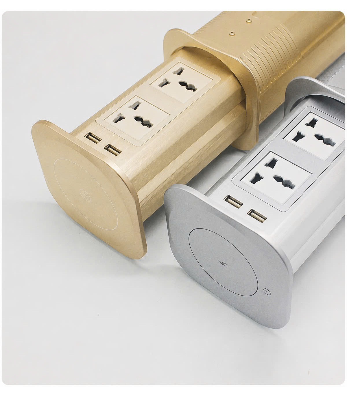 MK102EG Ổ Cắm Điện Âm Bàn Tích Hợp Sạc Không Dây 15W  - 04 Cổng Cắm - 02 USB A/C | ⓿❾❼❼❹❼❽❹❻❻ | METAKING