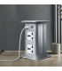 MK102ES Ổ Cắm Điện Âm Bàn Tích Hợp Sạc Không Dây 15W  - 04 Cổng Cắm - 02 USB A/C | ⓿❾❼❼❹❼❽❹❻❻ | METAKING