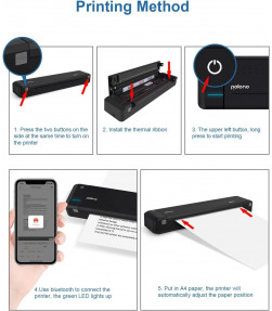 Hộp Ribbon Thay Thế Mực Dùng Cho Máy In HPRT MT800