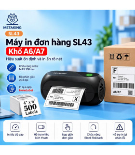 Máy In Đơn Hàng HPRT N1BT Khổ A7 In Nhiệt Bluetooth | ⓿❾❼❼❹❼❽❹❻❻ | METAKING