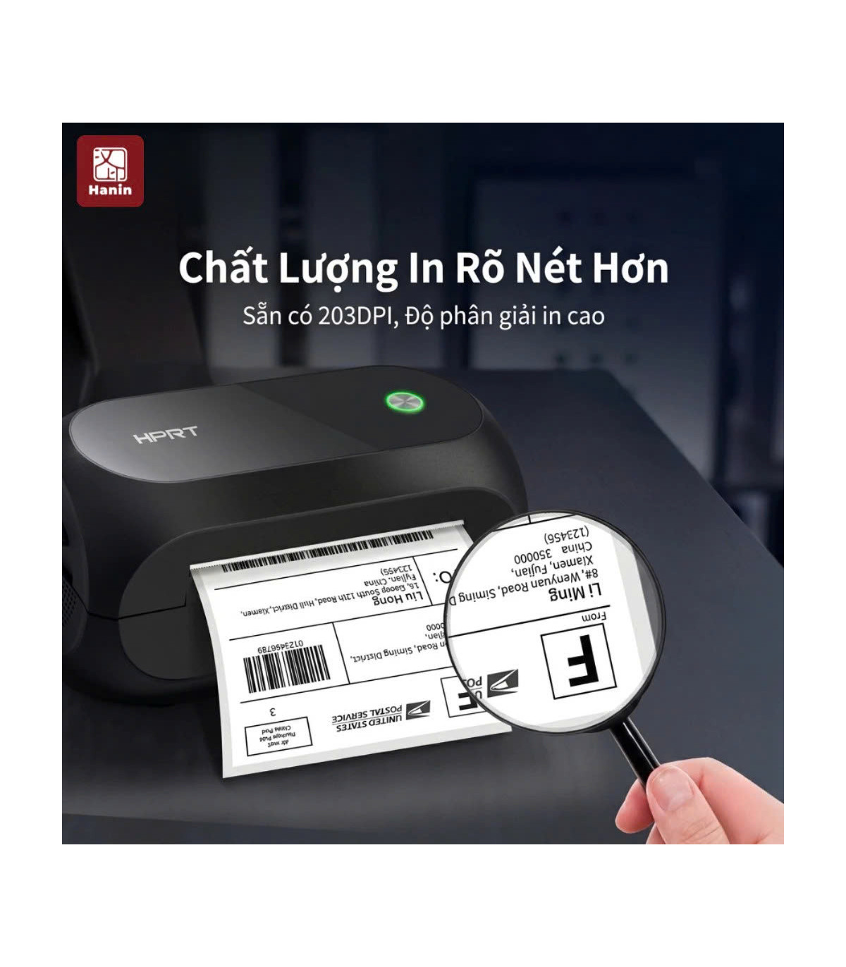 Máy In Đơn Hàng HPRT SL43 Khổ A6/A7 | ⓿❾❼❼❹❼❽❹❻❻ | METAKING