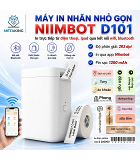 Máy In Ống Lồng Niimbot C1 - 300dpi HD | ⓿❾❼❼❹❼❽❹❻❻ | METAKING