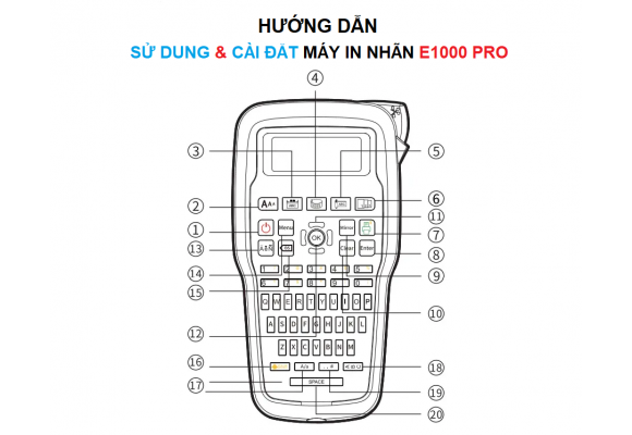 Hướng Dẫn Cài Đặt, Sử Dụng Máy In Nhãn E1000 Pro Của AIMO