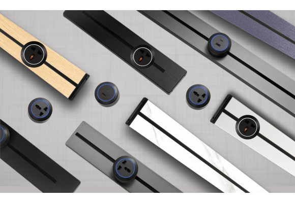 Metaking Giới Thiệu Dòng Ray Điện /  Ổ Cắm Thanh Trượt ( Power Track) Thương Hiệu Eurob