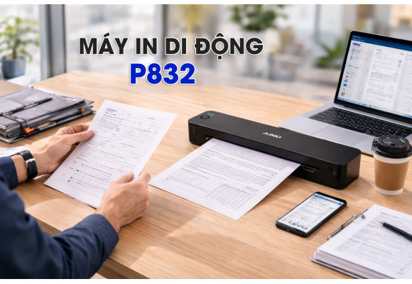 Máy in di động có thực sự cần thiết? Khám phá con máy hot nhất thị trường AIMO P832